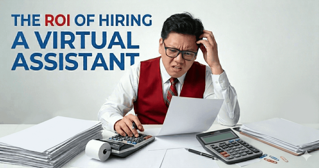 What is the real return on investment when you hire a virtual assistant? This article breaks down the actual numbers — time saved, value recovered, and real business scenarios — so you can see exactly what a VA is worth.